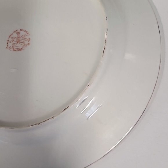 Hui Yuan Decorative Chinese Plate Floral Hand Painted Colorful Green Blue Yellow - Picture 14 of 16